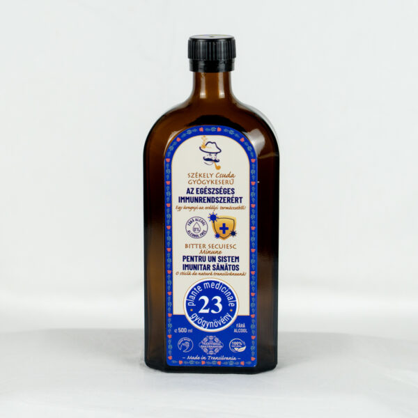 Gyógykeserű az immunrendszerért – alkoholmentes