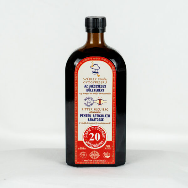 Gyógykeserű az egészséges ízületekért – alkoholmentes
