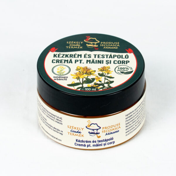 Hidratáló kézkrém és testápoló